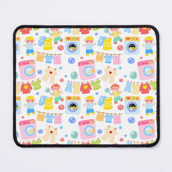 Item preview, Playful Laundry Day Seamless Pattern designed and sold by KJackArtwork.