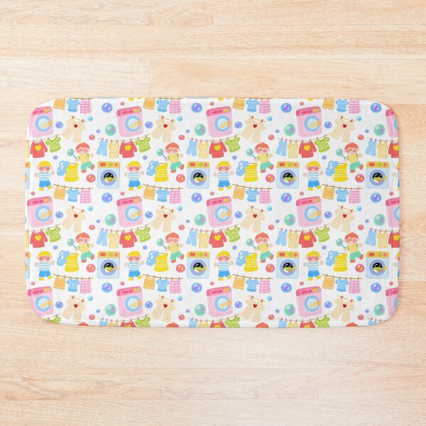 Item preview, Playful Laundry Day Seamless Pattern  designed and sold by KJackArtwork.