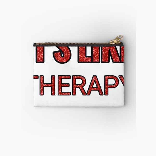 Item preview, Volunteering It'S Like Therapy But Cheaper And Better Red Rhinestone designed and sold by TheIconSmith.