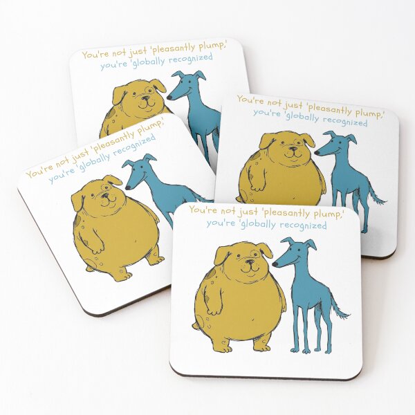 Item preview, Globally Recognized Fat Dog - Funny Plump Dog Humor designed and sold by PM.