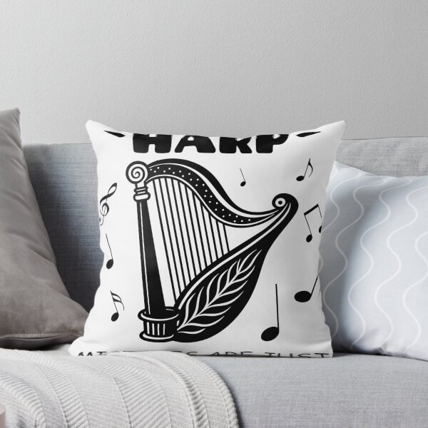 Item preview, I Play The Harp Mistakes Are Just Variations designed and sold by Tillscreativ.