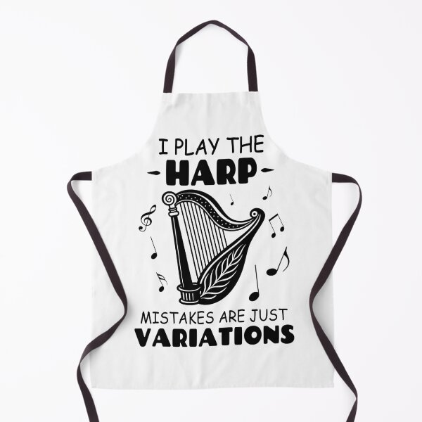 Item preview, I Play The Harp Mistakes Are Just Variations designed and sold by Tillscreativ.