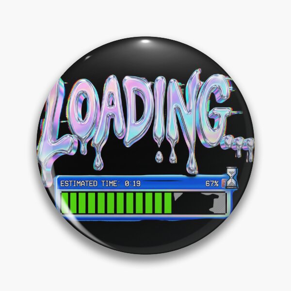 Item preview, Loading Motivation Y2K Progress Bar Funny Lazy Procrastination Tee designed and sold by afarkar.