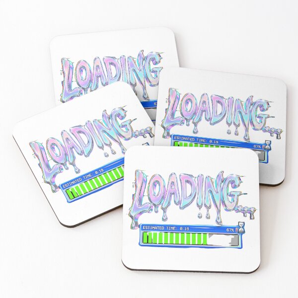 Item preview, Loading Motivation Y2K Progress Bar Funny Lazy Procrastination Tee designed and sold by afarkar.