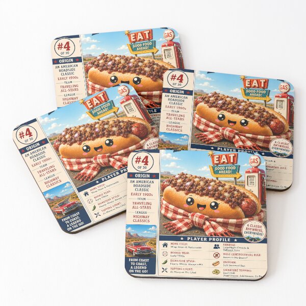 Item preview, Hotdog Heros Chili Dog designed and sold by 1mooreroy.