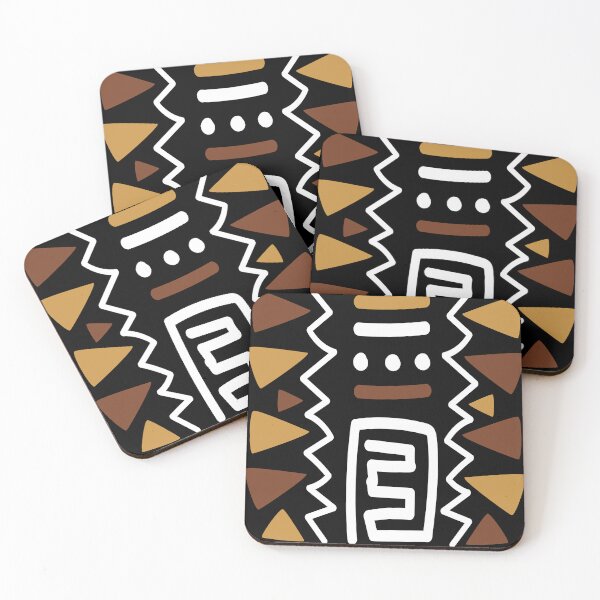 Item preview, Black Bogolan – Traditional African Pattern from Mali designed and sold by Wolagno.