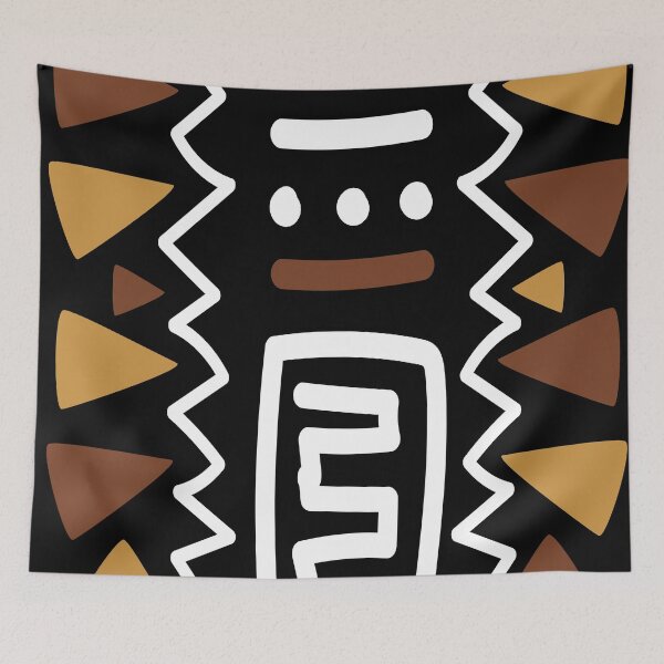 Item preview, Black Bogolan – Traditional African Pattern from Mali designed and sold by Wolagno.
