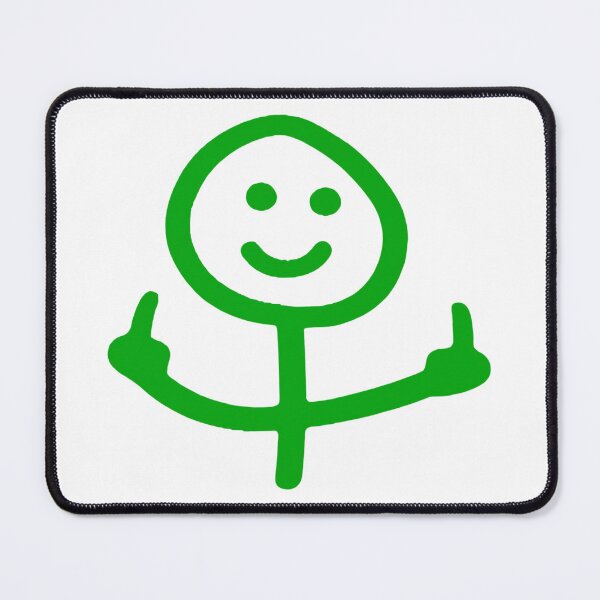 Item preview, Funny Smiley Face Stick Figure Man Screw You F#ck Off Go to Hell Rude Middle Finger Bird designed and sold by Space Ghettos.