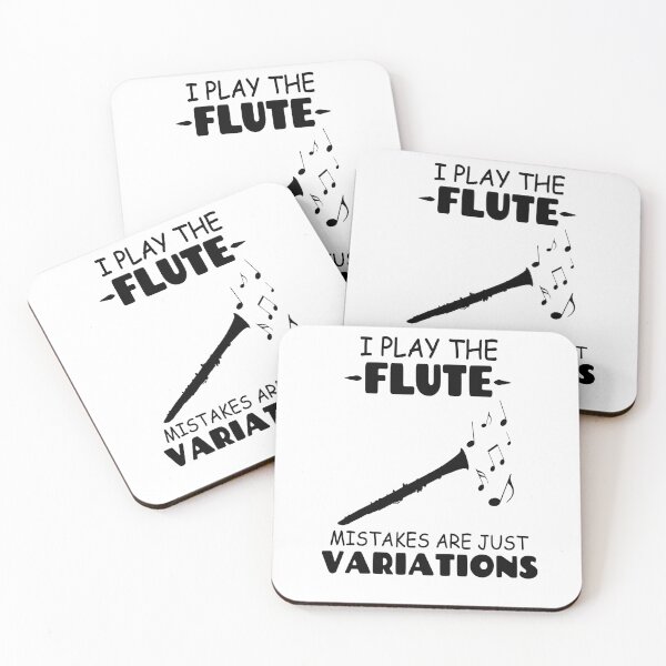 Item preview, I play the flute; mistakes are just variation. designed and sold by Tillscreativ.