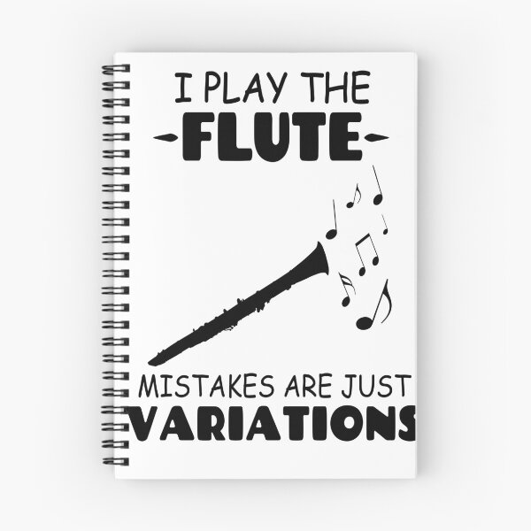 Item preview, I play the flute; mistakes are just variation. designed and sold by Tillscreativ.