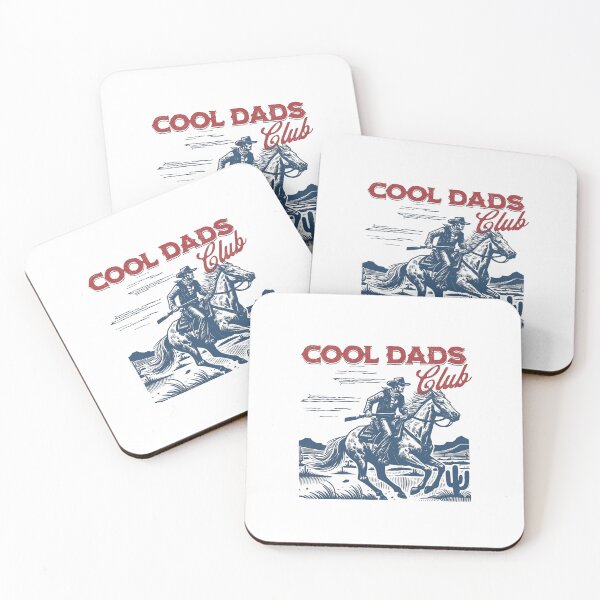 Item preview, Cool Dads Club: Retro Western Cowboy Illustration designed and sold by HBDStudio.