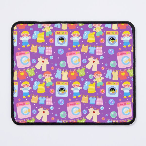 Item preview, Playful Laundry Day Seamless Pattern  designed and sold by KJackArtwork.
