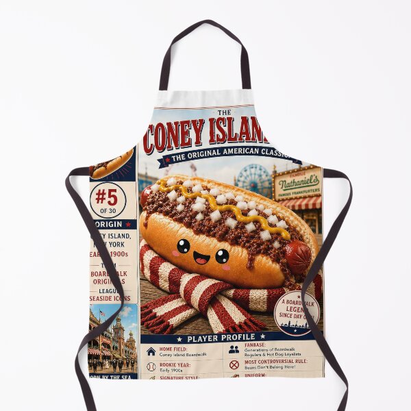 Item preview, Hotdog Heros Coney Island Dog designed and sold by 1mooreroy.