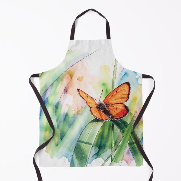 Item preview, Orange Butterfly in Watercolor designed and sold by tomorrowsart.