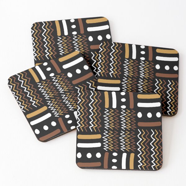 Item preview, Black Bogolan – Traditional African Pattern from Mali designed and sold by Wolagno.