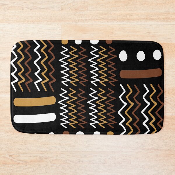 Item preview, Black Bogolan – Traditional African Pattern from Mali designed and sold by Wolagno.