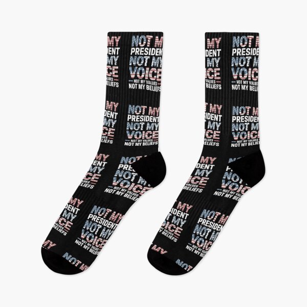 Item preview, Not My President Not My Voice - A great gift for those who boldly stand for their values and speak out against injustice! designed and sold by ZyziowskyArt.