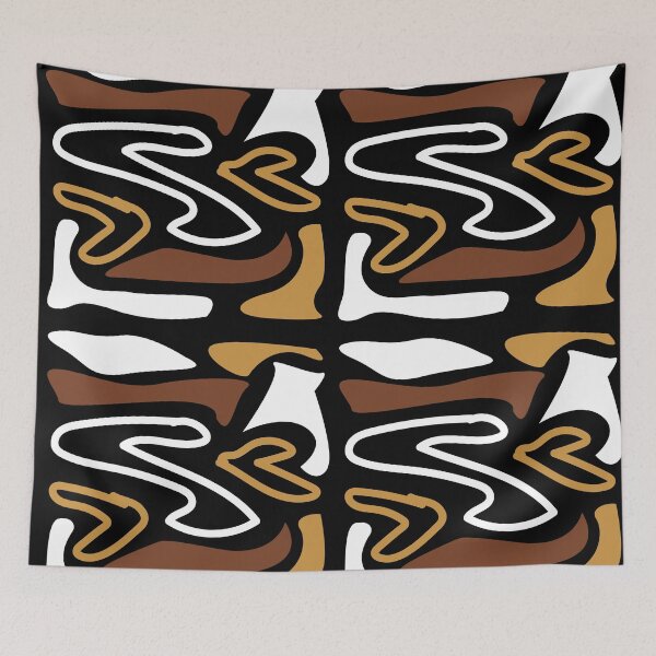 Item preview, Black Bogolan – Traditional African Pattern from Mali designed and sold by Wolagno.