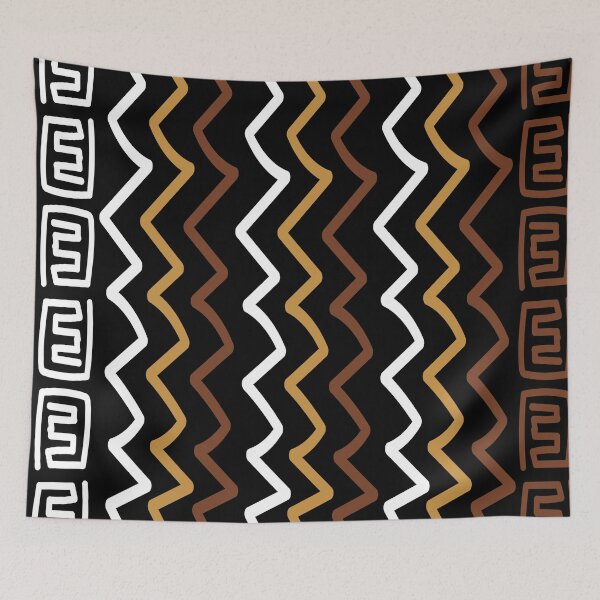 Item preview, Black Bogolan – Traditional African Pattern from Mali designed and sold by Wolagno.