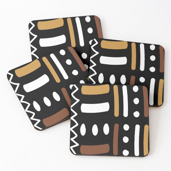 Item preview, Black Bogolan – Traditional African Pattern from Mali designed and sold by Wolagno.