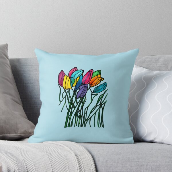 Item preview, Neuro Bloom Garden, Vibrant Neurographic Tulip Abstract for Joy, Growth & Color Therapy designed and sold by Sherrylynart.