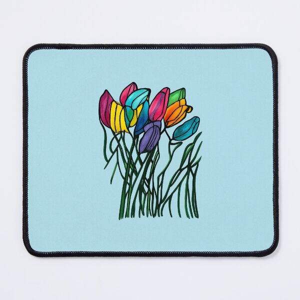 Item preview, Neuro Bloom Garden, Vibrant Neurographic Tulip Abstract for Joy, Growth & Color Therapy designed and sold by Sherrylynart.