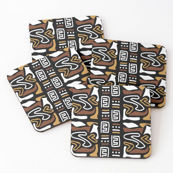 Item preview, Black Bogolan – Traditional African Pattern from Mali designed and sold by Wolagno.