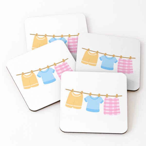 Item preview, Playful Laundry Day  designed and sold by KJackArtwork.