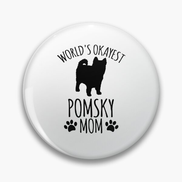 Item preview, Worlds Okayest Pomsky Mom - Dog Mom designed and sold by kindxinn.