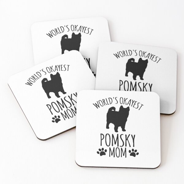 Item preview, Worlds Okayest Pomsky Mom - Dog Mom designed and sold by kindxinn.