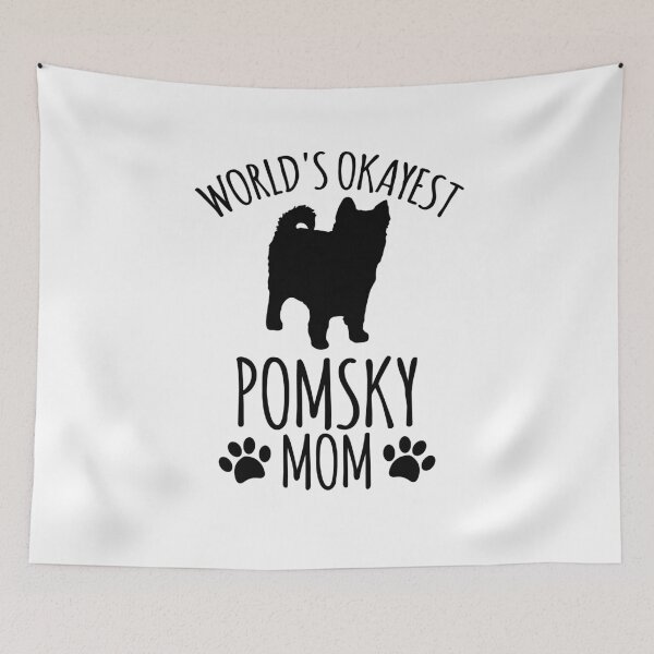 Item preview, Worlds Okayest Pomsky Mom - Dog Mom designed and sold by kindxinn.