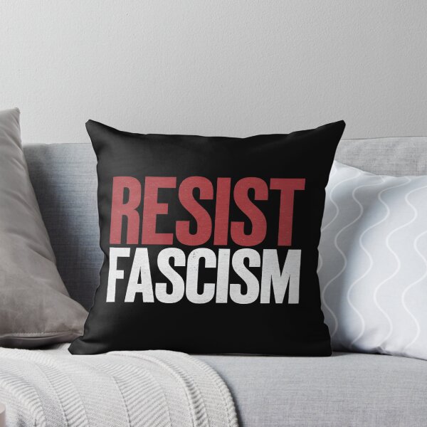 Item preview, Resist Fascism - This bold design is for activists, defenders of democracy, and anyone who opposes fascism, authoritarianism, and injustice.  designed and sold by ZyziowskyArt.