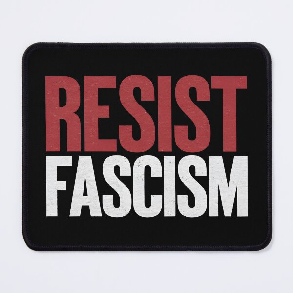 Item preview, Resist Fascism - This bold design is for activists, defenders of democracy, and anyone who opposes fascism, authoritarianism, and injustice.  designed and sold by ZyziowskyArt.