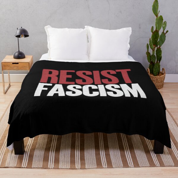 Item preview, Resist Fascism - This bold design is for activists, defenders of democracy, and anyone who opposes fascism, authoritarianism, and injustice. designed and sold by ZyziowskyArt.