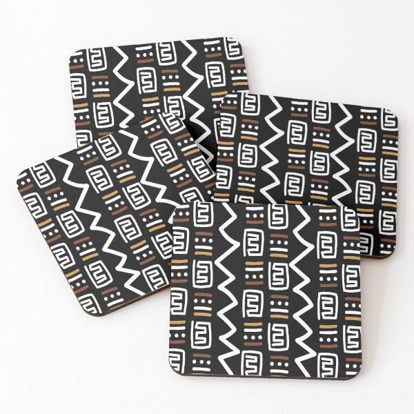 Item preview, Black Bogolan – Traditional African Pattern from Mali designed and sold by Wolagno.