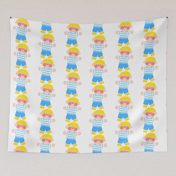 Item preview, Playful Laundry Day  designed and sold by KJackArtwork.