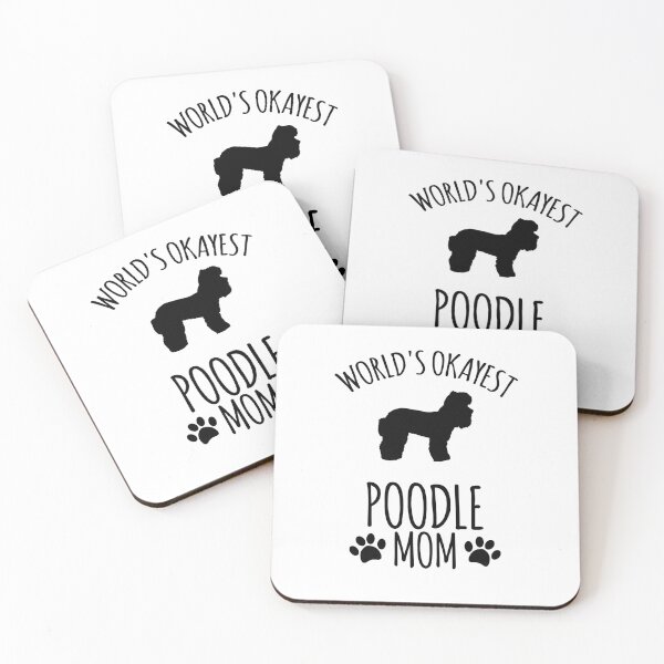 Item preview, Worlds Okayest Poodle Mom - Dog Mom designed and sold by kindxinn.