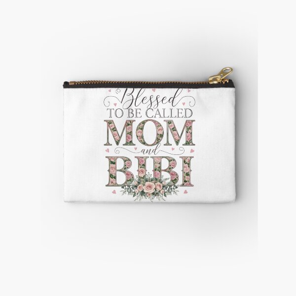 Item preview, Blessed to Be Called Mom and Bibi -  Floral Mom And Grandma  designed and sold by CutOutIdols.