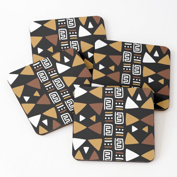 Item preview, Black Bogolan – Traditional African Pattern from Mali designed and sold by Wolagno.