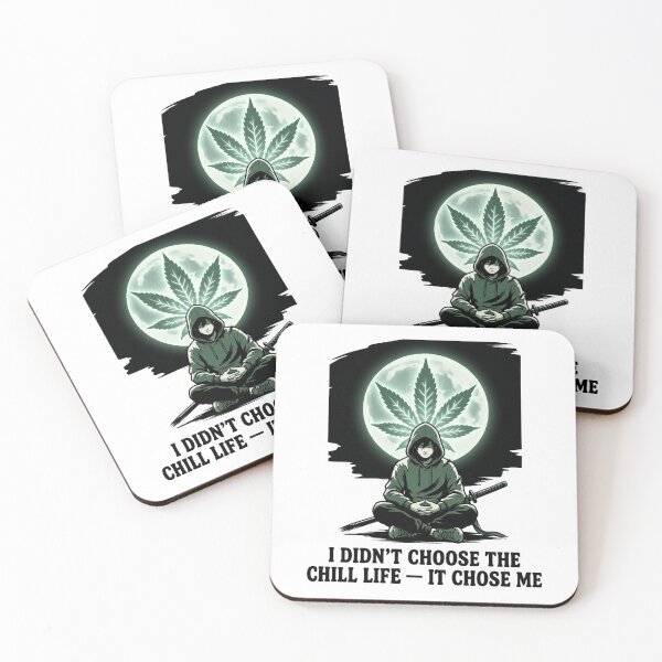 Item preview, Zen Samurai Chill - Lunar Leaf Edition designed and sold by OFFLINE FOREVER™ オフライン.