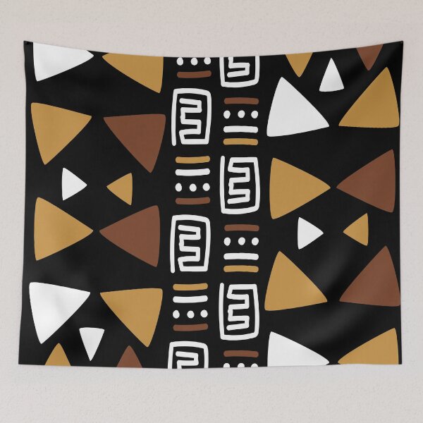 Item preview, Black Bogolan – Traditional African Pattern from Mali designed and sold by Wolagno.
