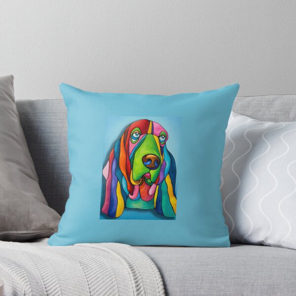Item preview, Basset Hound Harmony Vibrant Neurographic Dog Portrait for Joy & Emotional Healing designed and sold by Sherrylynart.