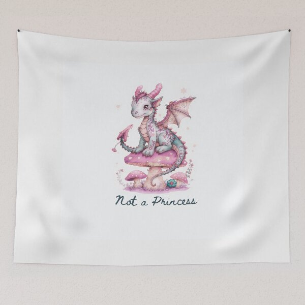 Item preview, A Dragon, Not A Princess. designed and sold by jessypaul027.