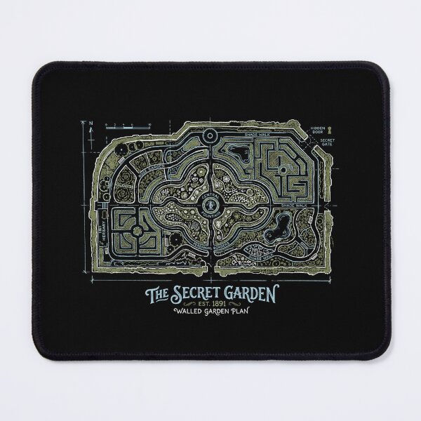 Item preview, The Secret Garden Walled Garden Plan Map designed and sold by Fenay Designs.