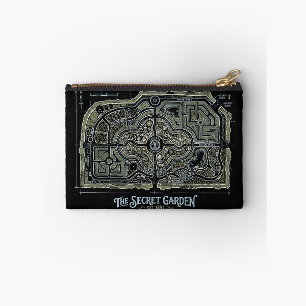 Item preview, The Secret Garden Walled Garden Plan Map designed and sold by Fenay Designs.