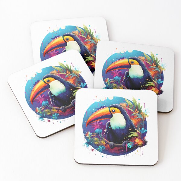 Item preview, Toucan Bird Animal Print Tropical designed and sold by fifinegceqs45.