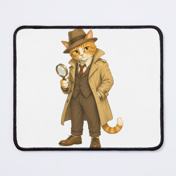 Item preview, Lucian the Cat Detective designed and sold by Martin's_Design.