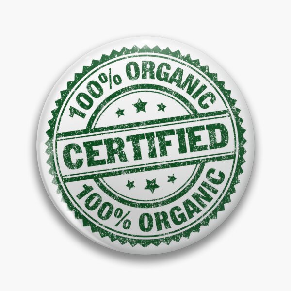 Item preview, Organic Certified Stamp designed and sold by StudioRedKoala.