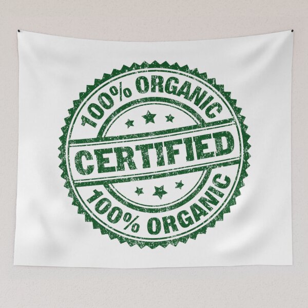 Item preview, Organic Certified Stamp designed and sold by StudioRedKoala.