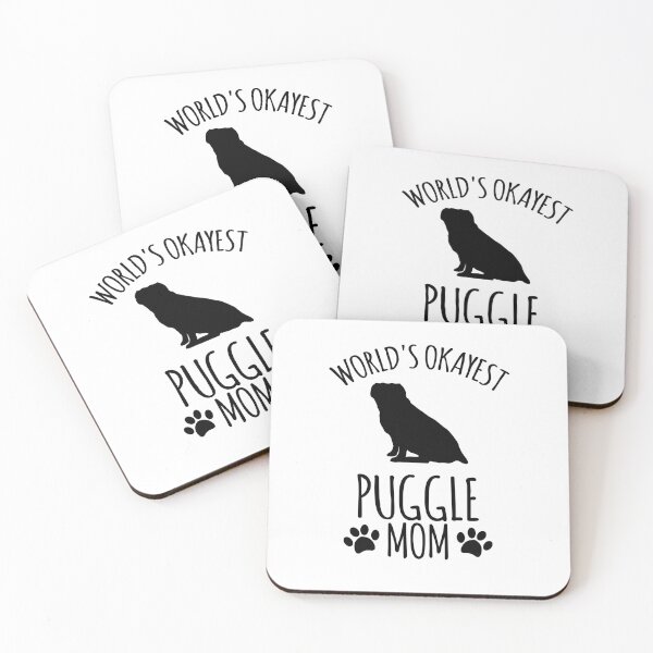 Item preview, Worlds Okayest Puggle Mom - Dog Mom designed and sold by kindxinn.